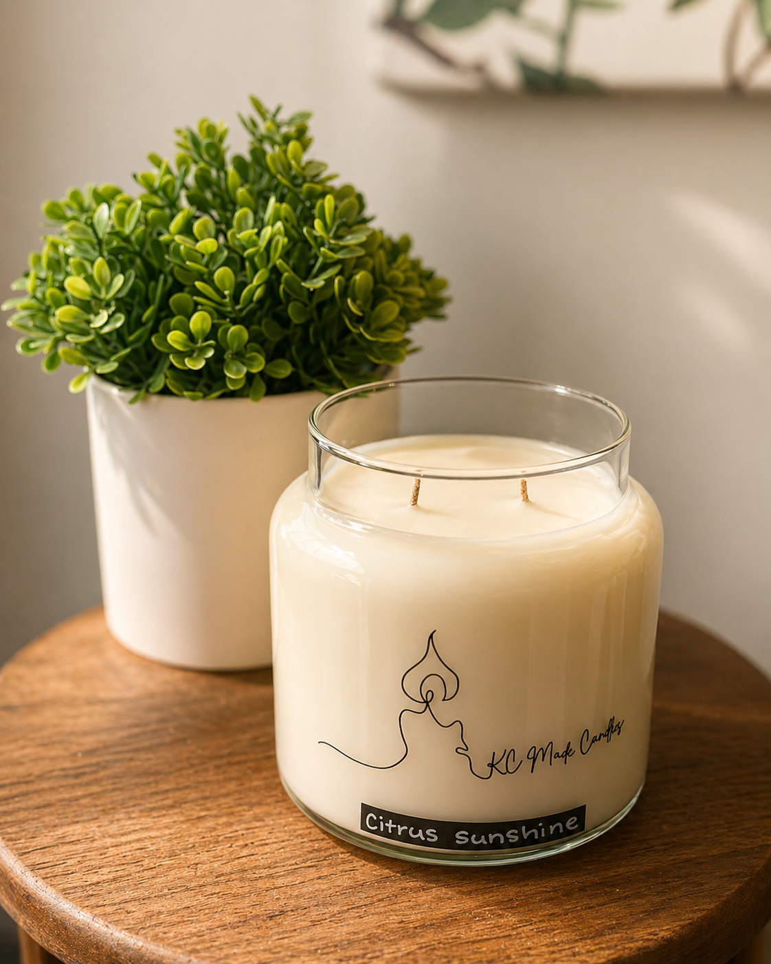 20 oz Candle (Clear)