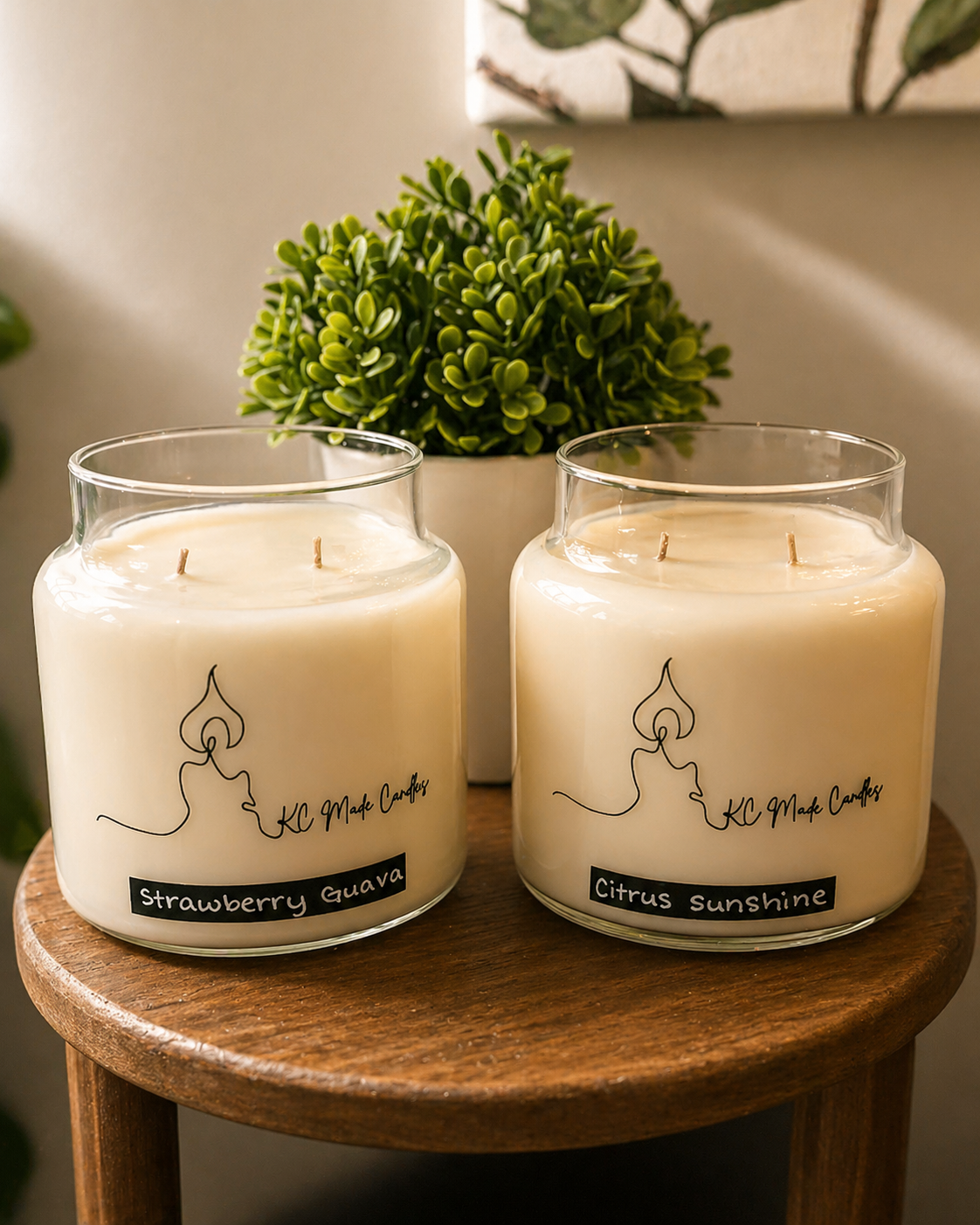 20 oz Candle (Clear)